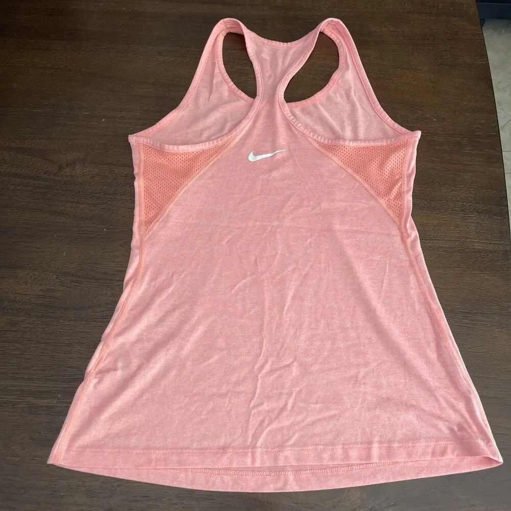 Nike Dri Fit Tank Top Marbled Salmon Color Size Small